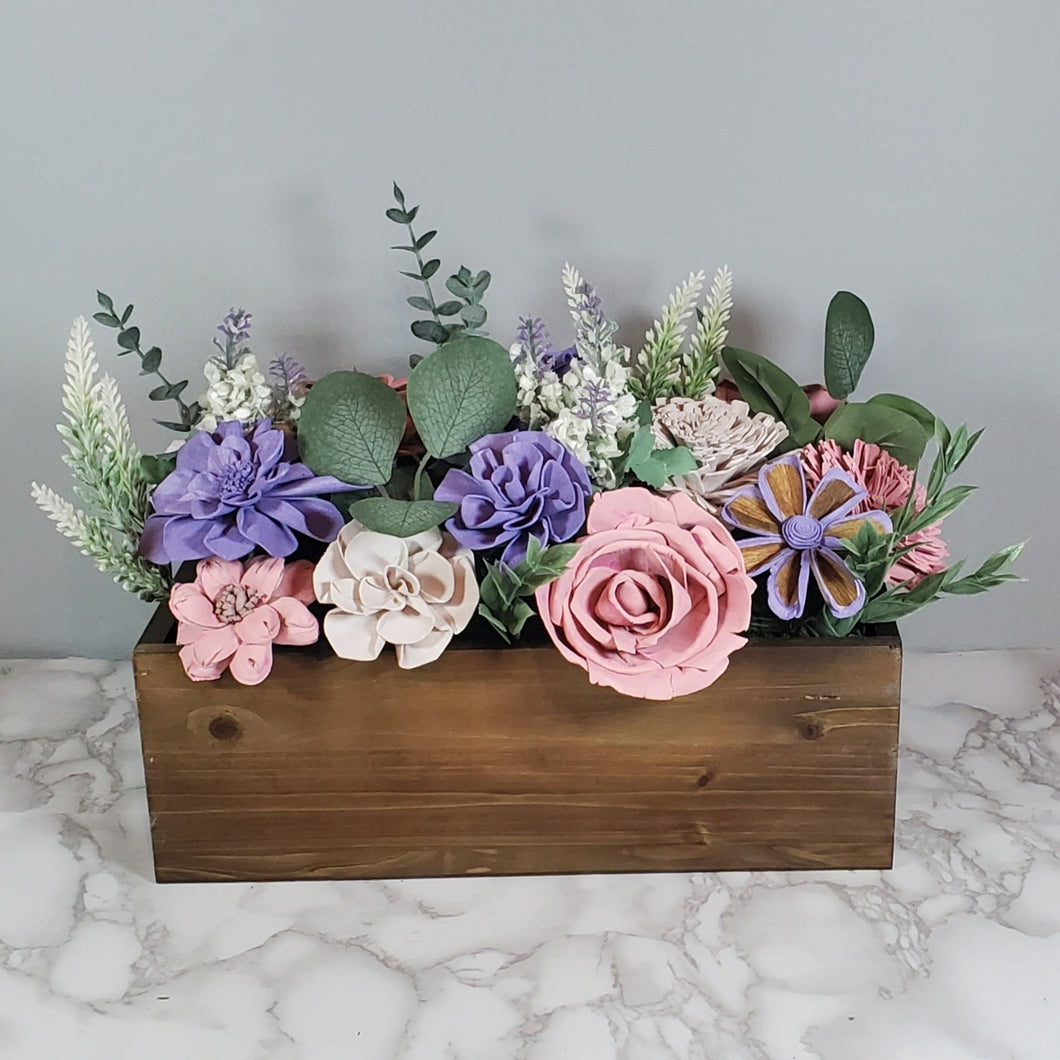 Sola wood flower arrangement #124