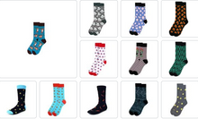 Load image into Gallery viewer, MEN&#39;S FUN SOCKS (12 options)
